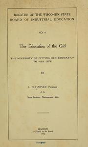Cover of: The education of the girl | Lorenzo Dow Harvey