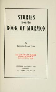 Cover of: Stories from the Book of Mormon