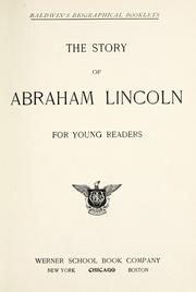 Cover of: The story of Abraham Lincoln for young readers