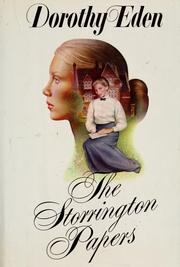 Cover of: The Storrington papers
