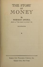 Cover of: The story of money