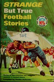Cover of: Strange but true football stories.