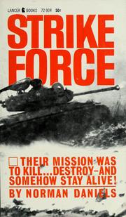 Cover of: Strike force by Norman Daniels, Daniels, Norman.