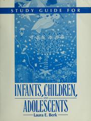 Cover of: Study guide for Infants, children, and adolecents