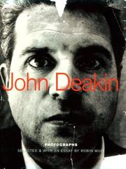 Cover of: John Deakin: photographs