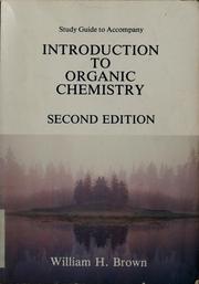 Cover of: Study guide to accompany Introduction to organic chemistry by William Henry Brown