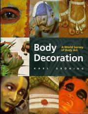 Cover of: Body decoration by Karl Gröning