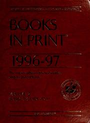 Subject guide to Books in print, 1996-97.