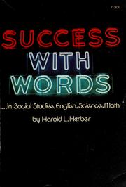 Cover of: Success with words ...