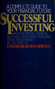 Cover of: Successful investing
