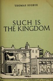 Cover of: Such is the kingdom