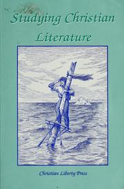 Cover of: Studying Christian literature by [edited by Michael J. McHugh.].