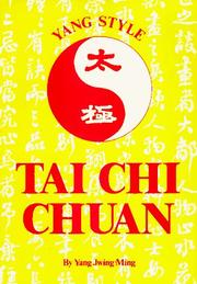 Cover of: Yang style tai chi chuan