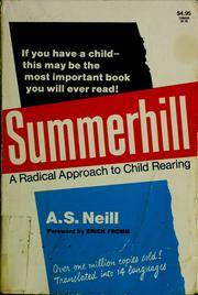 Summerhill by A. S. Neill