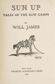 Cover of: Sun up by Will James