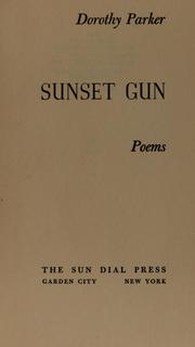 Cover of Sunset gun