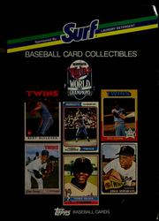 Cover of: Surf baseball card collectibles: Minnesota Twins 1987 world champions