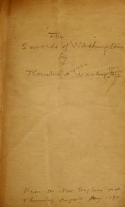 Cover of: The swords of Washington