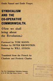 Cover of: Syndicalism and the co-operative commonwealth.: <How we shall bring about the revolution.>