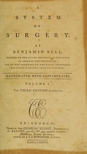 Cover of: A system of surgery