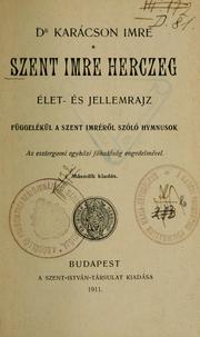 Szent Imre herczeg by Imre Karácson