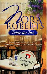 Cover of: Table for two by Nora Roberts.