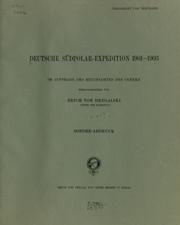 Cover of: Deutsche Südpolar-Expedition, 1901-1903