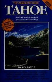 Cover of: Tahoe: the complete guide
