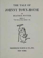 Cover of: The tale of Johnny Town-mouse by Jean Little