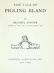 Cover of: The tale of Pigling Bland. by Jean Little