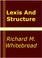 Cover of: Lexis and structure