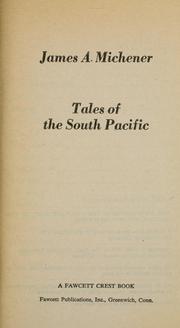 Cover of: Tales of the south Pacific by James A. Michener