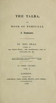 Cover of: The Talba, or, Moor of Portugal: a romance