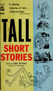 Cover of: Tall short stories