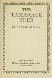 Cover of: The tamarack tree.