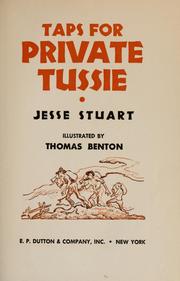 Cover of Taps for Private Tussie
