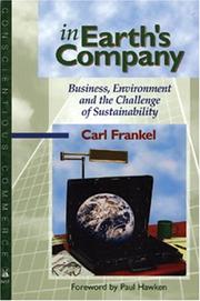 Cover of: In earth's company: business, environment, and the challenge of sustainability