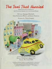 Cover of: The taxi that hurried by Lucy Sprague Mitchell