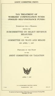 Cover of: Tax treatment of workers