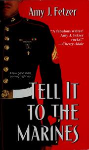 Cover of: Tell it to the Marines