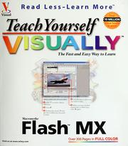 Cover of: Teach yourself visually Flash MX by Ruth Maran