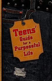 Cover of: Teens' guide for a purposeful life by Jenny Anticoli