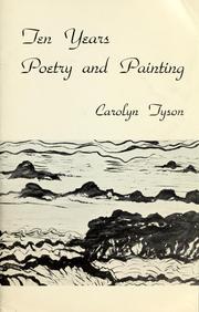 Cover of: Ten years poetry and painting