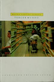 Cover of: Tercer mundo