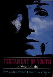 Cover of: Testament of youth by Vera Brittain
