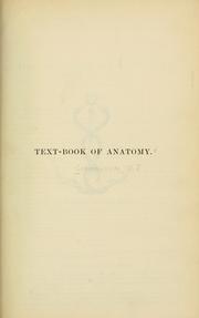 Cover of: Text-book of anatomy