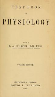 Cover of: Text-book of physiology
