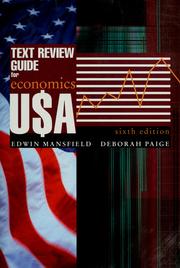 Cover of: Text review guide for Economics USA