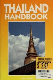 Cover of: Thailand handbook