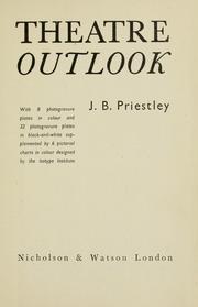 Cover of: Theatre outlook.